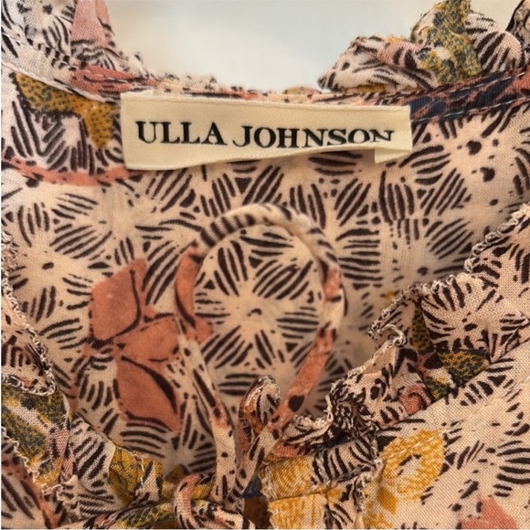 NWOT Ulla Johnson Remy Puff Long Sleeve
Sunburst Floral Blouse Top Shirt Size 6 - Picture 13 of 14
